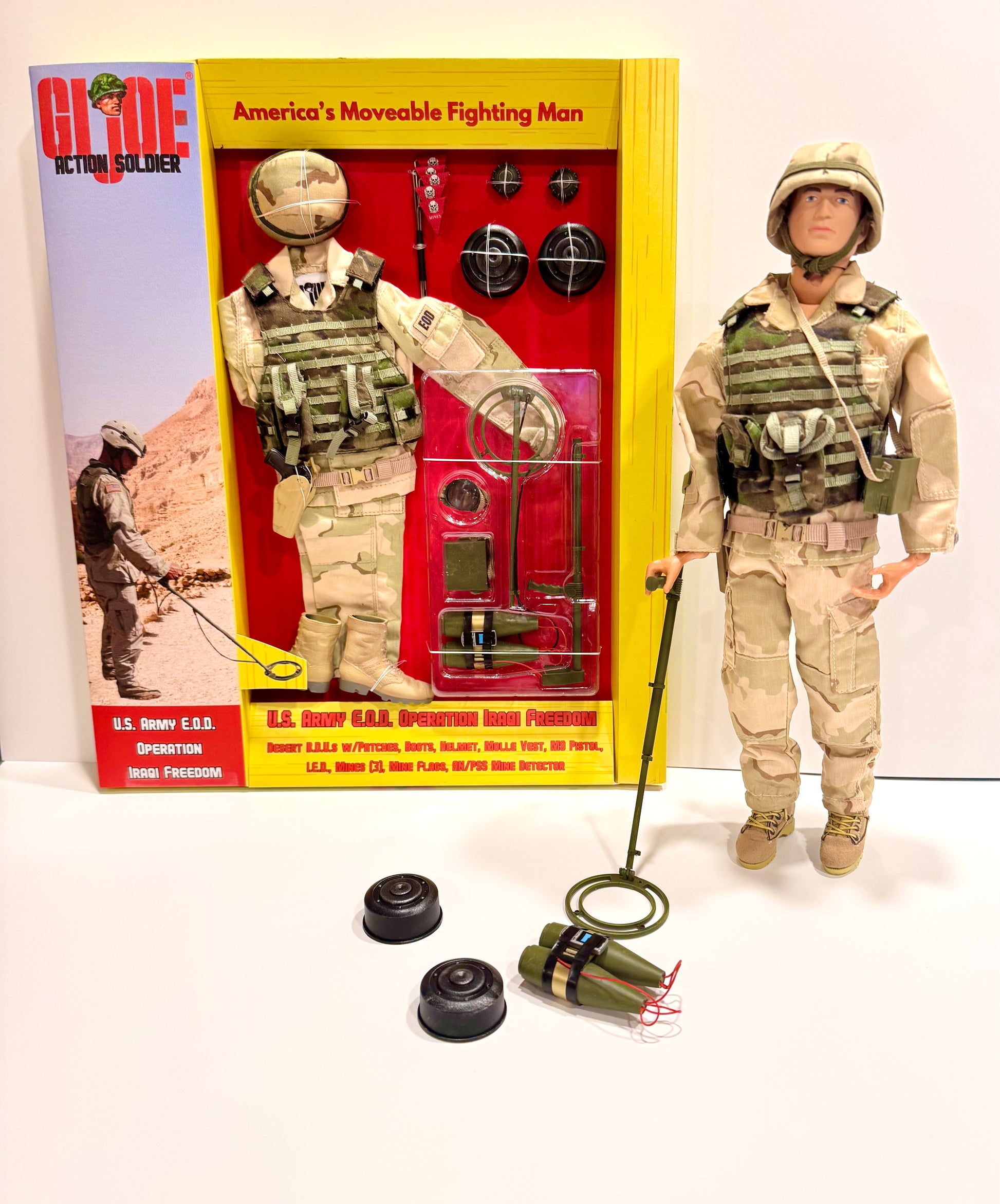 U.S. Army E.O.D. Operation Iraqi Freedom Custom Window Boxed Set